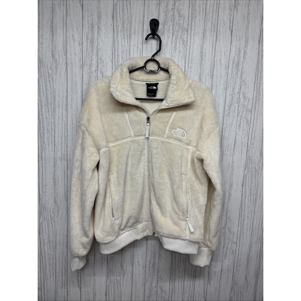 Womens Size M The North Face Osito Lux Fleece Ivory EUC